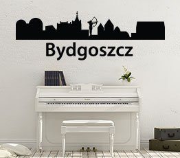 Naklejka na ścianę - Bydgoszcz