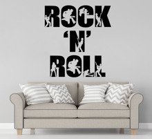 Naklejka na ścianę Rock`n`roll