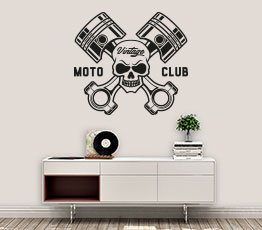 Naklejka na ścianę - Vintage Moto Club