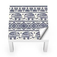 Naklejka na stolik LACK IKEA - Hinduskie tło 0129