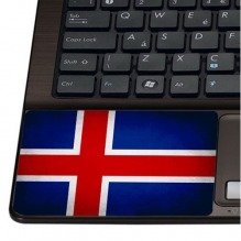 Naklejka pod nadgarstek - Flaga Islandii