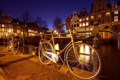 Fototapeta - Ulica w Amsterdamie - 0255