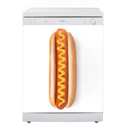 Mata na zmywarkę - Hot dog 0576