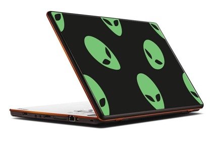 Naklejka na laptopa - Alien 0233