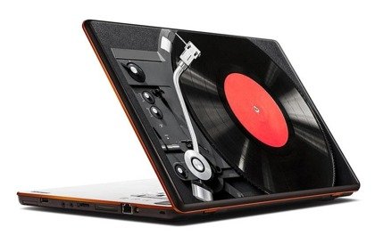 Naklejka na laptopa - Gramofon v1 0240