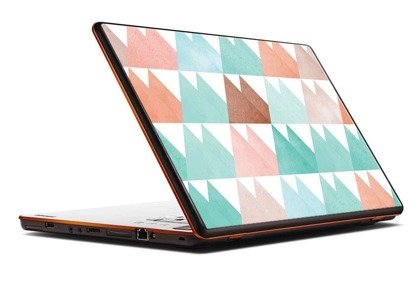 Naklejka na laptopa - Kolorowe góry 0366
