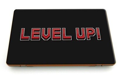 Naklejka na laptopa - Level up 0292