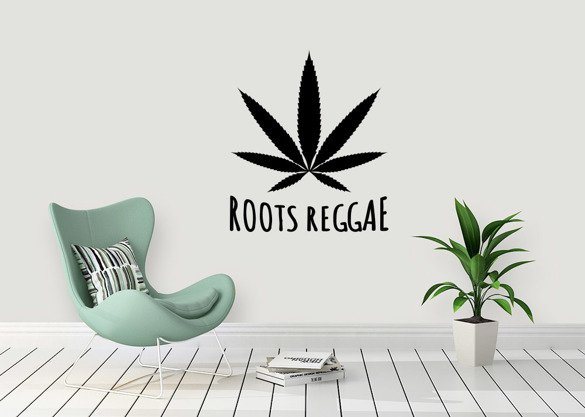 Naklejka na ścianę - Reggae Roots