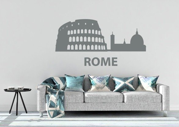 Naklejka na ścianę - Rzym