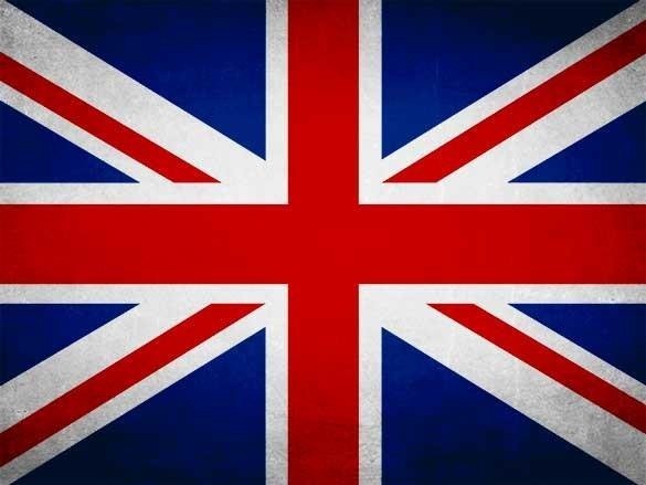 Naklejka na szafę - Flaga Wielkiej Brytanii 0217