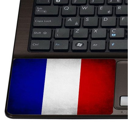 Naklejka pod nadgarstek - Flaga Francji