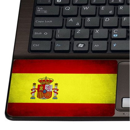 Naklejka pod nadgarstek - Flaga Hiszpanii