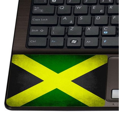 Naklejka pod nadgarstek - Flaga Jamajki