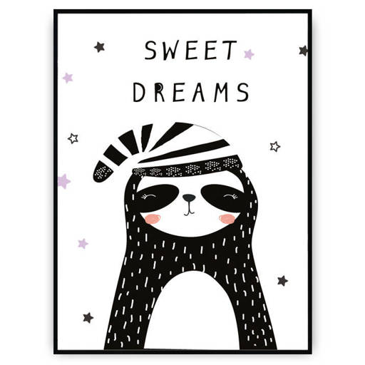 Plakat - Słodkich snów