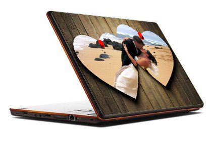 Walentynkowa naklejka na laptopa z własnego zdjęcia nr 2