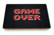Naklejka na laptopa - Game over 0218