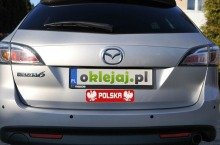 Naklejka na samochód Polska 4